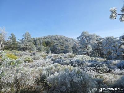 Peña Citores desde Puente de la Cantina, Camino Viejo de El Paular;parque nacional guadarrama hoces 